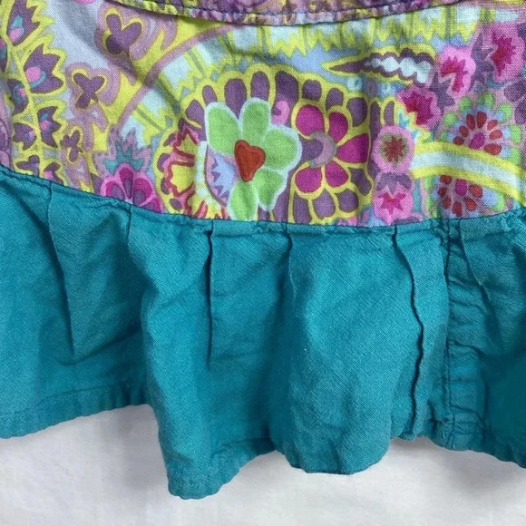 Lunalay Children’s Pink, Purple & Teal Apron - Picture 5 of 11